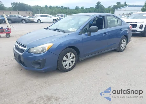 2013 Subaru Impreza 2.0I from USA, damaged, VIN JF1GJAA64DH031995